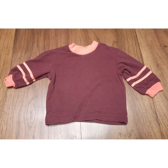 A little Angel Vintage 70s Toddler Boy Corduroy Overalls Football 12 Months - Picture 9 of 13